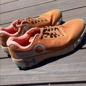 Under Armour Burnt Orange Athletic Shoes